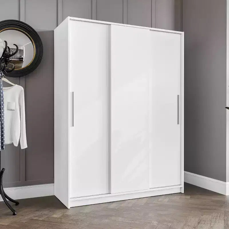 Denmark 3 Sliding Doors Clothing Armoire