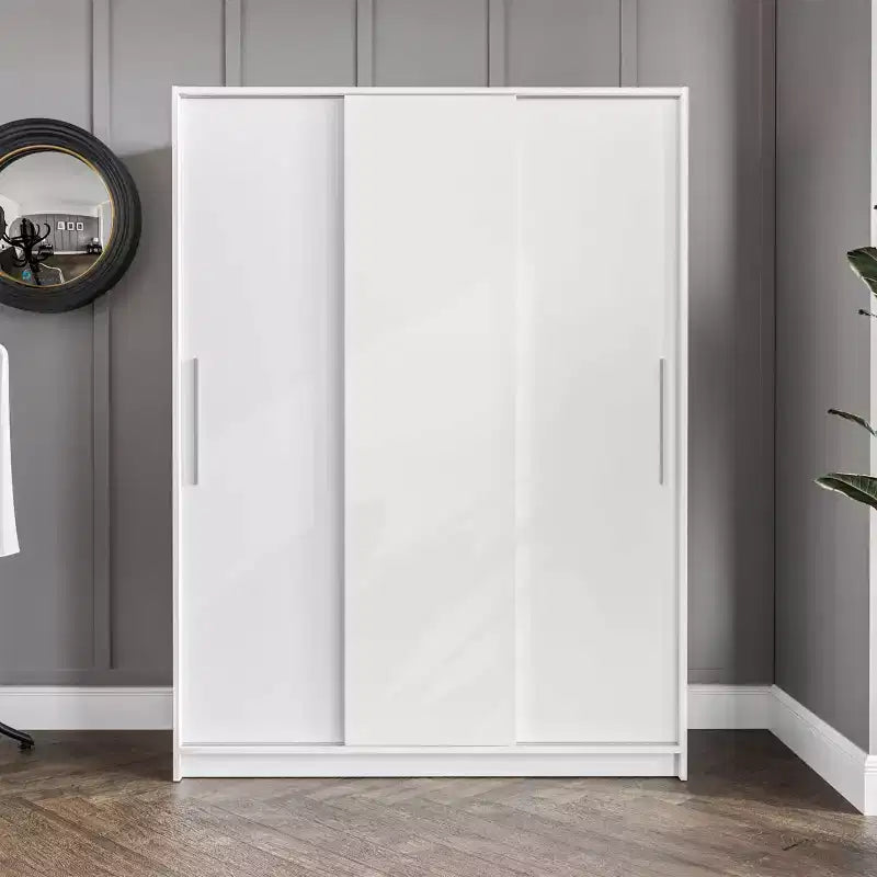 Denmark 3 Sliding Doors Clothing Armoire
