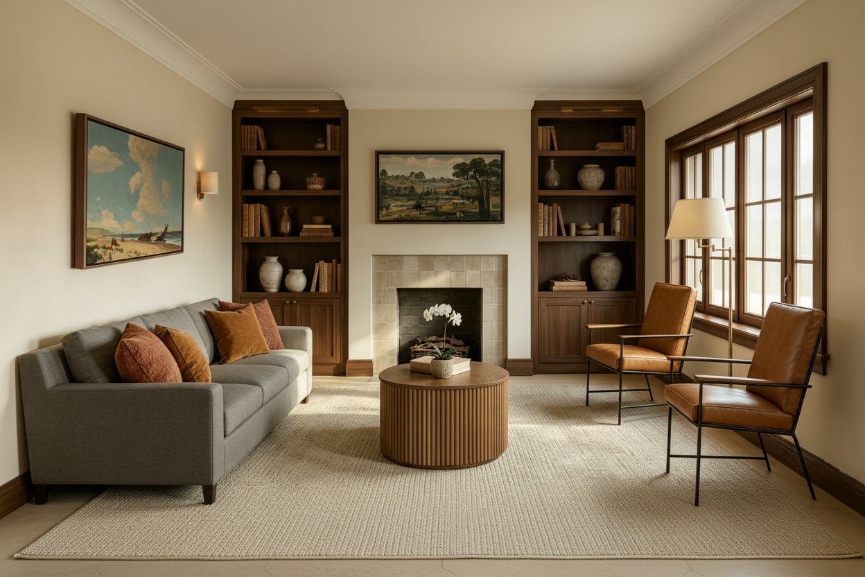 Wide Angle Living Room